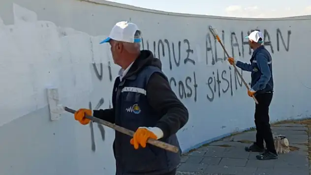 Van'ın Duvarları Temizleniyor, Umut Gönüllerde Yeşeriyor