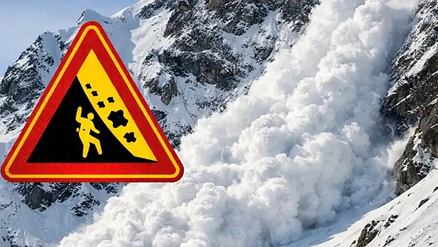 Van Özalp'te Çığ Riski Uyarısı