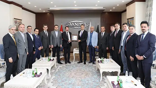 Van TSO, Irak Kürdistan Heyetini Ağırladı ve Ticari İş Birliklerini Etkiledi