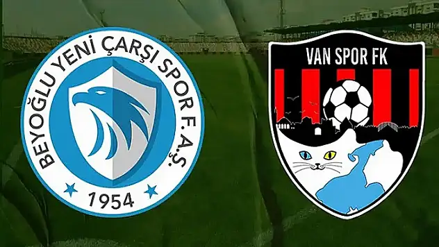Vanspor'un Beyoğlu Yeni Çarşı Spor ile yapacağı maçta İlk 11 Açıklandı!