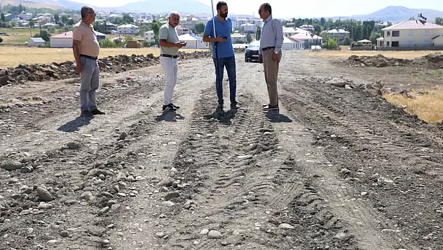Varto'da Yeni İmar Yolu Çalışmalarıyla Ulaşım Kolaylaşıyor