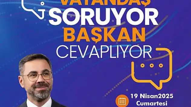 Vatandaş Soracak, Başkan Tanğlay Cevaplayacak