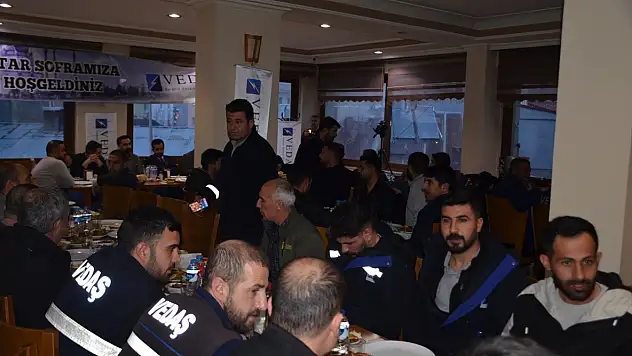 VEDAŞ çalışanları Malazgirt'te iftar sofrasında buluştu