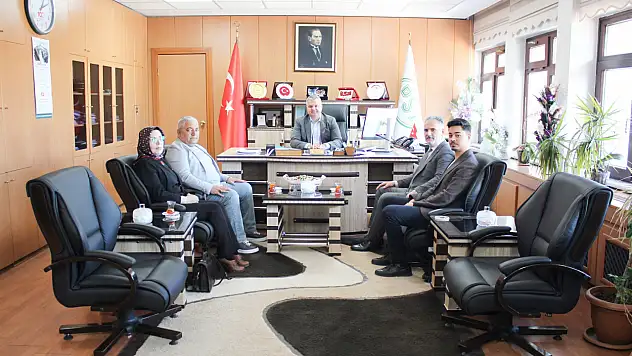 Yakutiye AK Parti İlçe Başkanı Ferit Yıldız'dan DSİ 8. Bölge Müdürlüğü'ne Ziyaret