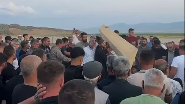 Yaylada öldürülen Ağit Bozman gözyaşları arasında son yolculuğuna uğurlandı