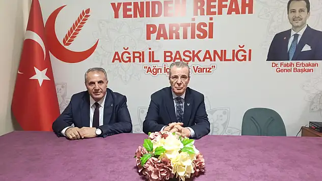 Yeniden Refah Partisi Ağrı İl Başkanlığı 3. Olağan Kongresi gerçekleştirildi