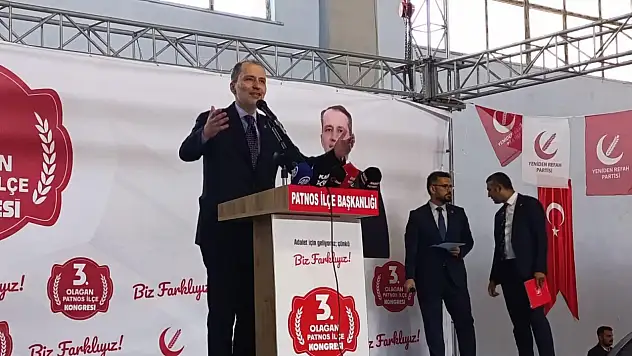 Yeniden Refah Partisi'nden Patnos çıkarması: Erbakan'dan çarpıcı açıklamalar