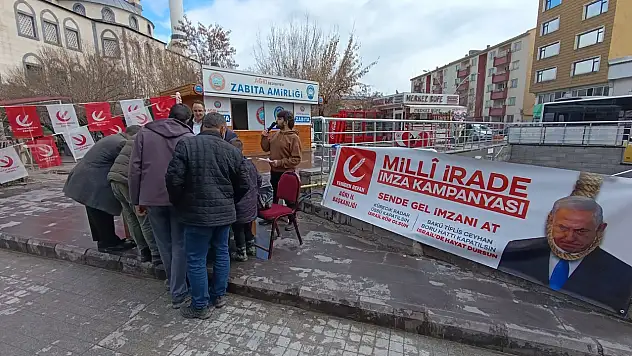 Yeniden Refah'tan Kürecik ve boru hattı için imza kampanyası