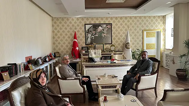 Yeşilay Van'dan İl Müftülüğüne Ziyaret