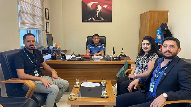 Yeşilay Van Şubesi ve Van Emniyet Müdürlüğü İş Birliğini Güçlendiriyor