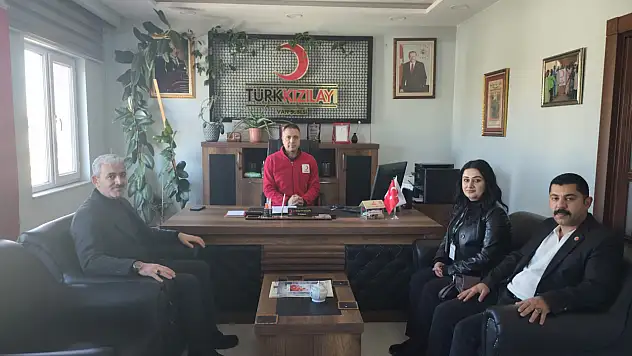 Yeşilay Van Şubesinden Kızılay'a Ziyaret