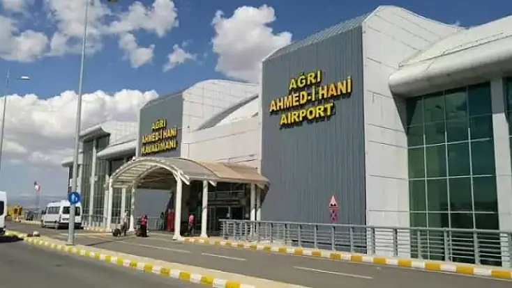 Ağrı Ahmed-i Hani Havalimanı 2,5 milyon yolcu kapasitesiyle hizmet veriyor