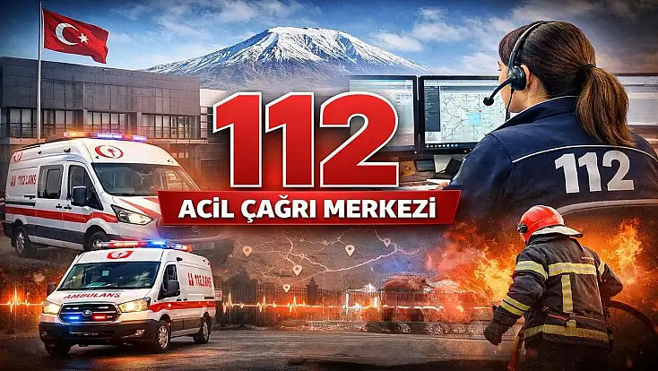 Ağrı’da 112’ye bir yılda kaç çağrı yapıldı?