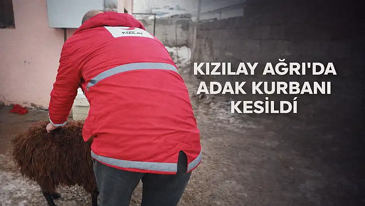 Ağrı’da bir adak, birçok aileye ulaştı
