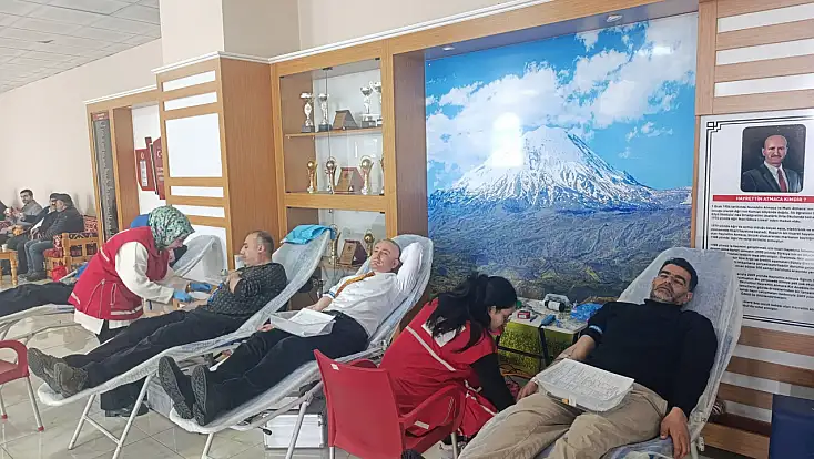 Ağrı’da “İyilik Kanımızda Var” seferberliği