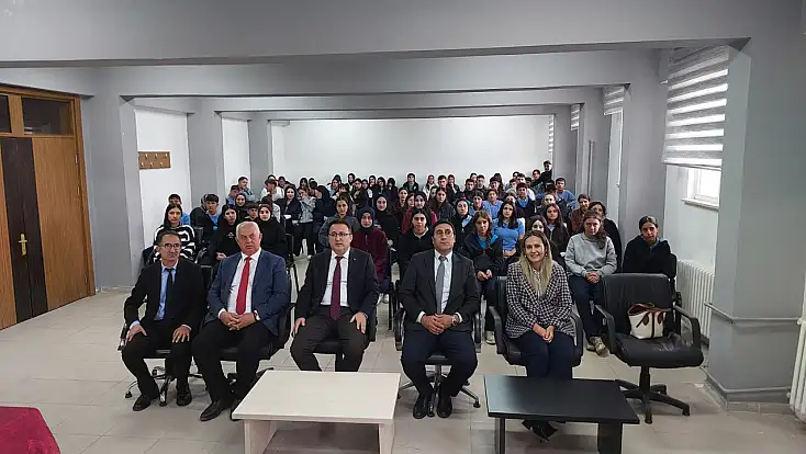 Ağrı’da lise öğrencilerine vergi bilinci eğitimi verildi