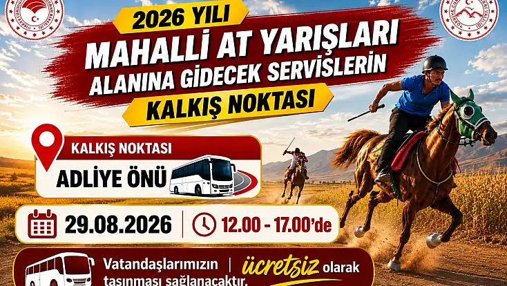 Ağrı’da Mahallî At Yarışları için geri sayım başladı