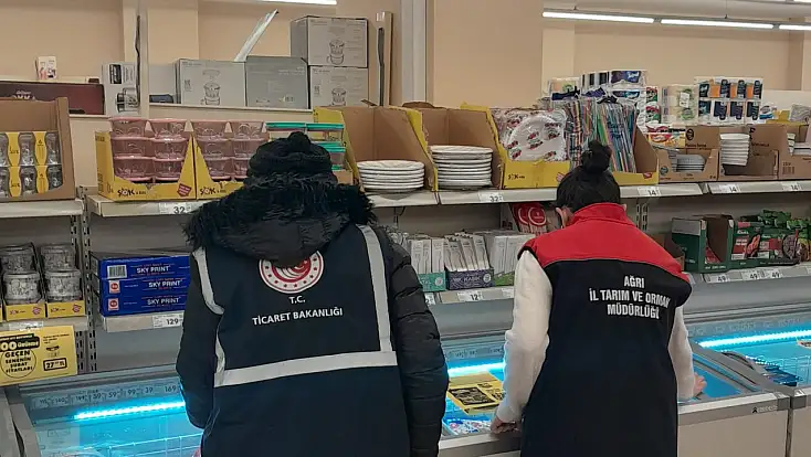 Ağrı’da Ramazan öncesi gıda ve fiyat denetimleri yapıldı