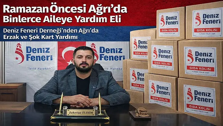 Ağrı’da yardımlar sürüyor, ihtiyaç sahipleri unutulmuyor