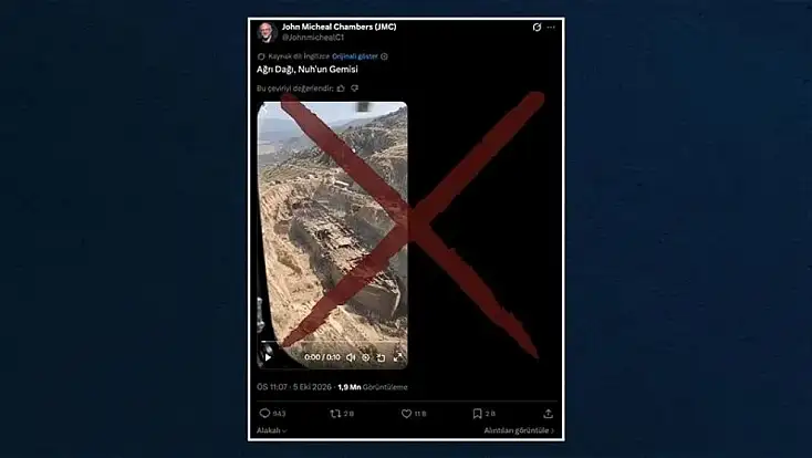 Ağrı Dağı’nda Nuh’un Gemisi bulundu iddiasının gerçeği ortaya çıktı
