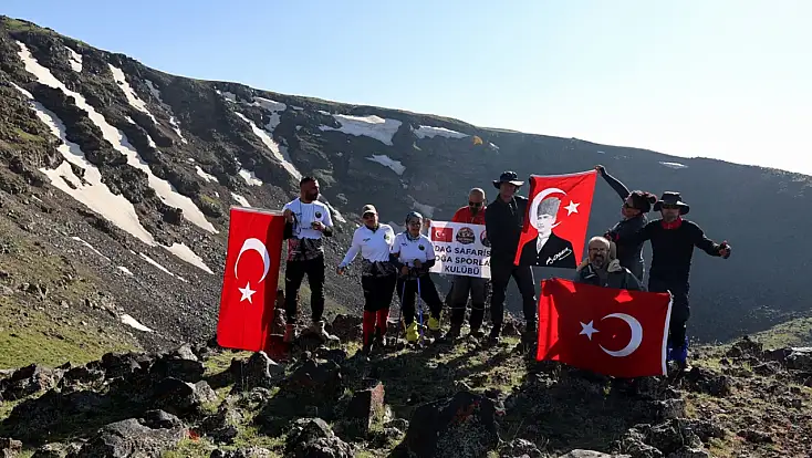 Ağrı Dağı'nın keşfedilmeyi bekleyen rotası doğaseverlerin gözdesi oldu