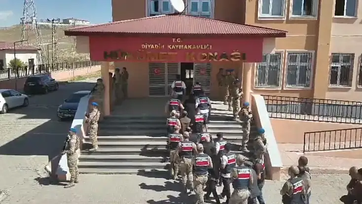Ağrı dahil 8 ilde 9 suç örgütüne büyük operasyon: 76 şüpheli yakalandı