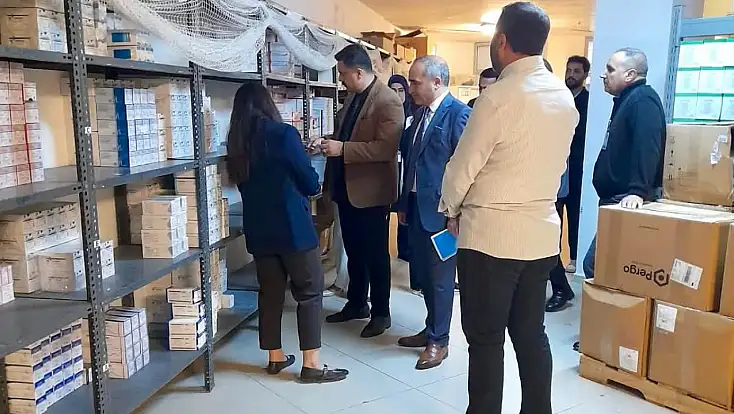 Ağrı Eğitim ve Araştırma Hastanesi’nde kritik birimler denetlendi