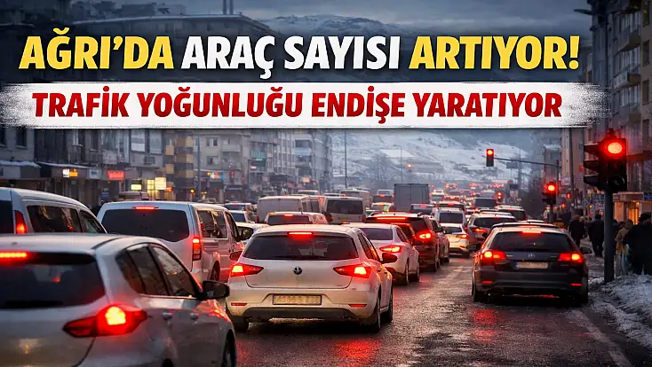 Ağrı’nın araç sayısı açıklandı: İşte son rakam
