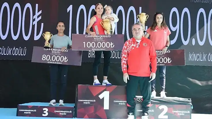 Ağrılı Fatma Demir Ankara’da zirveye koştu!