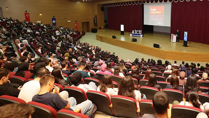 AİÇÜ’de ilk ders “Terörsüz Türkiye” oldu