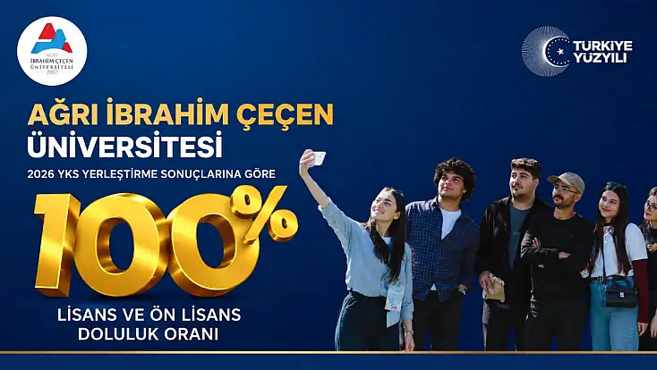 AİÇÜ’de yüzde 100 doluluk: Tüm kontenjanlar doldu