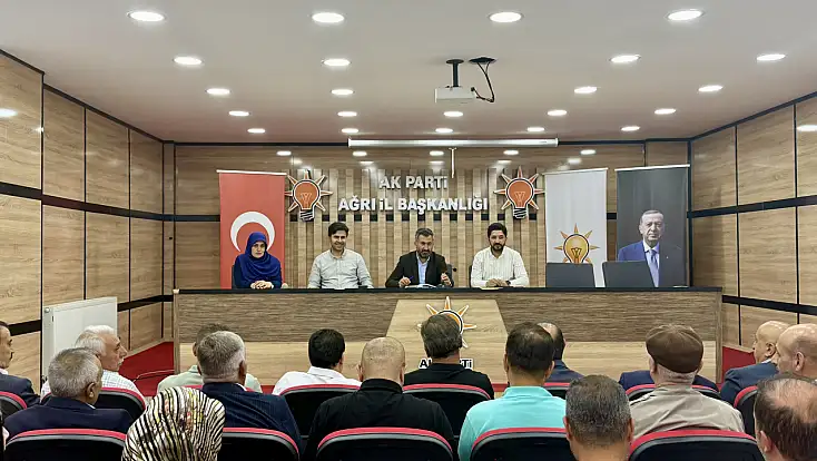 AK Parti Ağrı'da haftalık mesai: Gündem hizmet ve yatırımlar