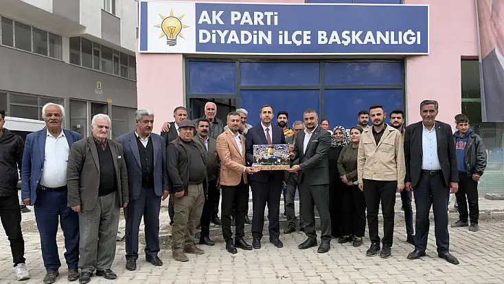 AK Parti heyetinden Naci Kaya’ya ziyaret