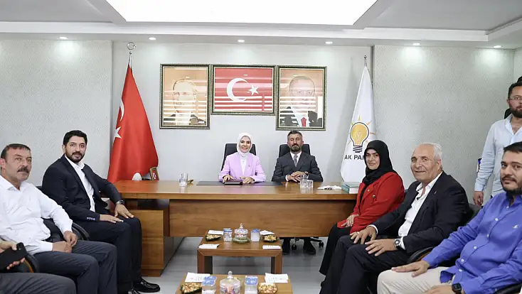 Bakan Göktaş AK Parti Ağrı İl Başkanlığını ziyaret etti