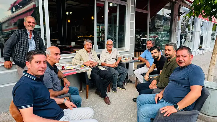 Başkan Taşkın esnafla buluştu, çalışmaları yerinde inceledi