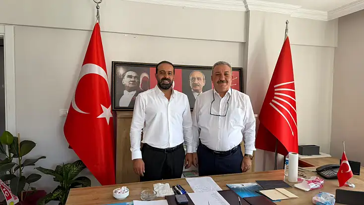 CHP Ağrı Merkez İlçe Başkanlığına Serdar Yılmaz atandı