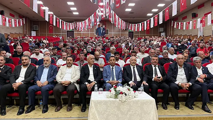 Cumhur İttifakı MHP Ağrı İl Kongresi’nde buluştu