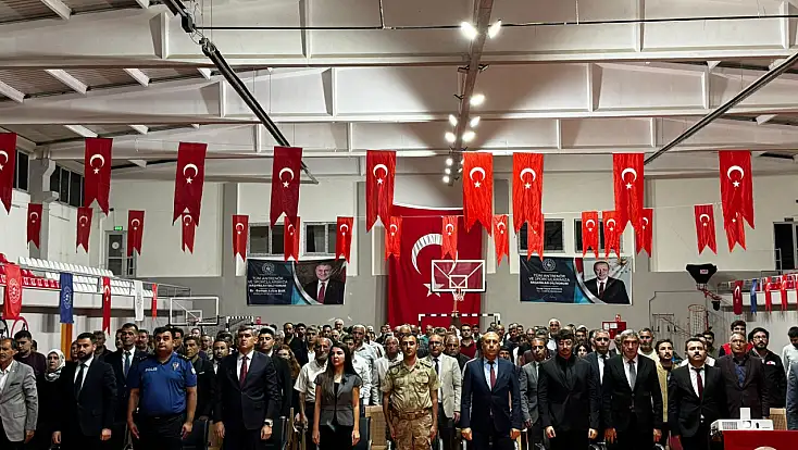 Diyadin’de 15 Temmuz Demokrasi ve Millî Birlik Günü birlik ve beraberlik içinde anıldı
