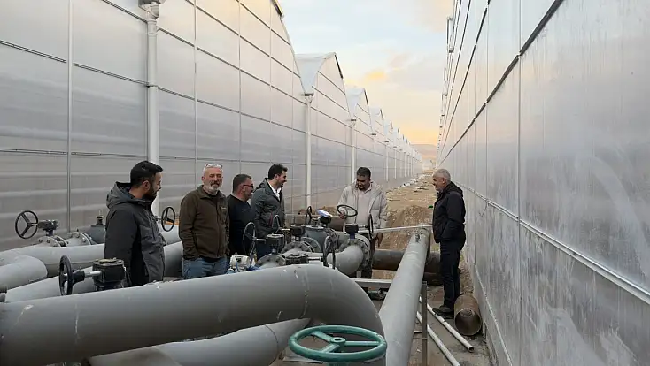 Diyadin’de domates üretimi için dev yatırım tamamlanma aşamasında!