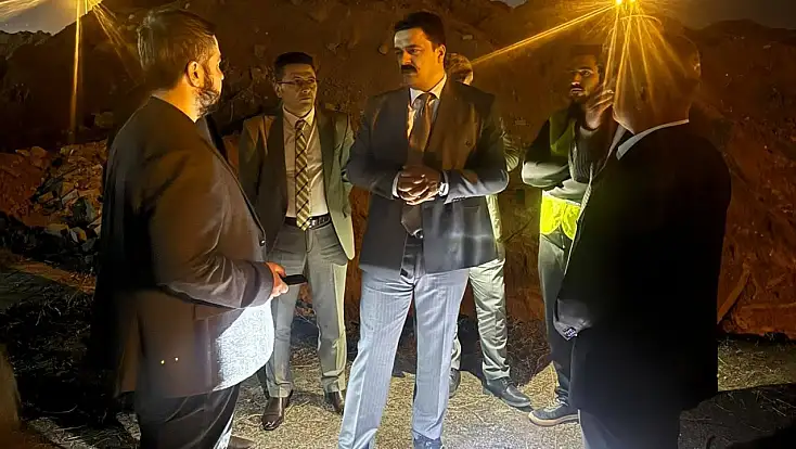 Doğubayazıt Devlet Hastanesi’nde altyapı çalışmaları sürüyor