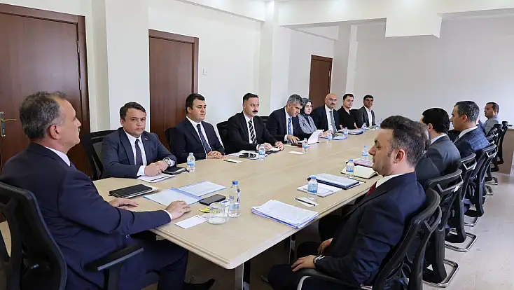 Doğubayazıt Kaymakamı Ayvat Vali Yardımcıları ve Kaymakamlar Toplantısı'na katıldı