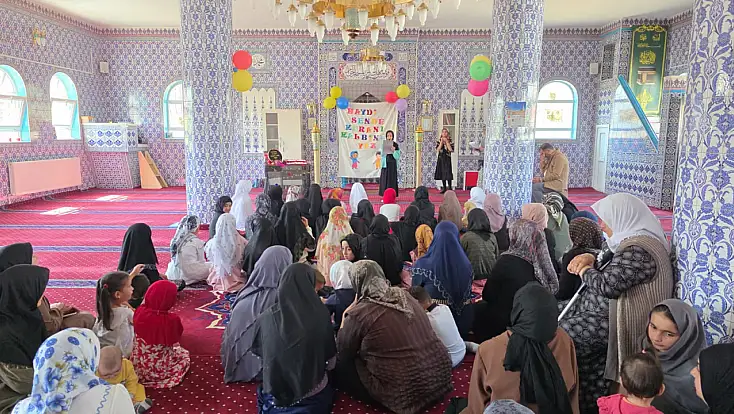Doğubayazıt’ta minik öğrencilerin Kur’an-ı Kerim’e geçme heyecanı