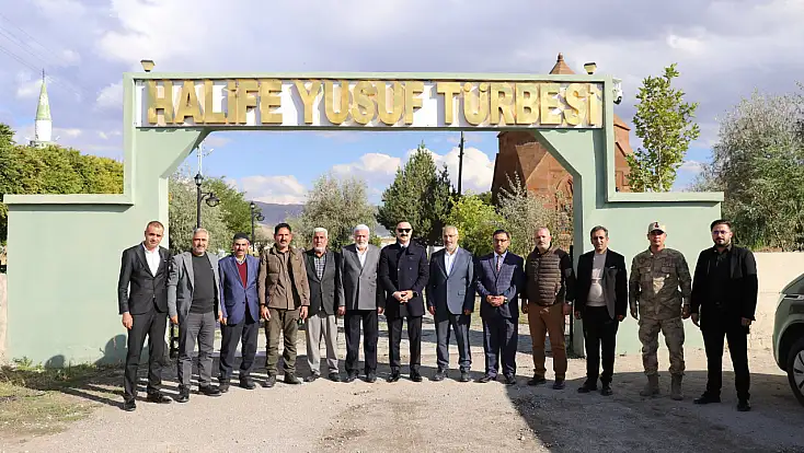 Doğubayazıt’ta türbe önündeki otopark tamamlandı