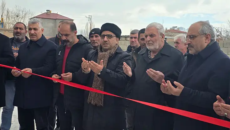 Doğubayazıt’ta yeni taziye evi açılışı gerçekleştirildi