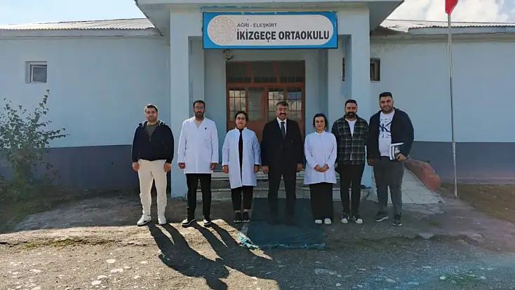 Eleşkirt’in köy okullarında “Haberimiz Olsun” buluşması gerçekleştirildi