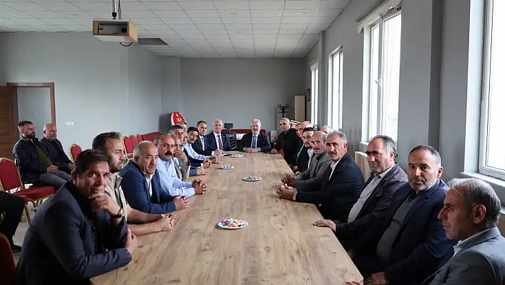 Eleşkirt’te çiftçilerin sorunları Ziraat Odası ziyaretinde ele alındı