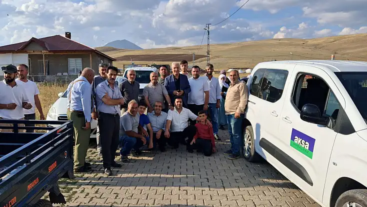 Eleşkirt’te doğalgaz ağı genişliyor: Palaqeça’da çalışmalar başladı
