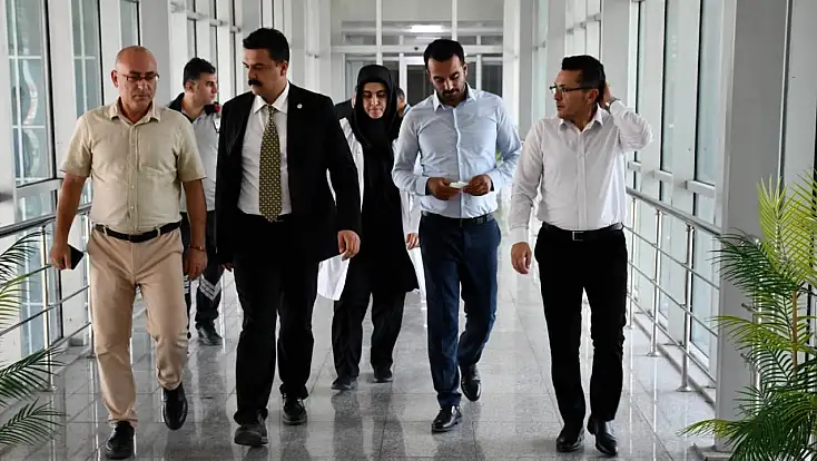 İl Sağlık Müdürü Acu sağlık hizmetlerini yerinde değerlendirdi