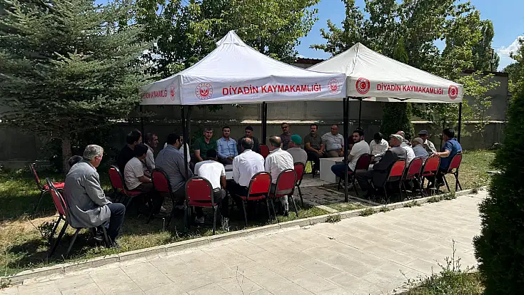 Kaymakam Korkusuz Cuma Buluşmaları’nda vatandaşları dinledi