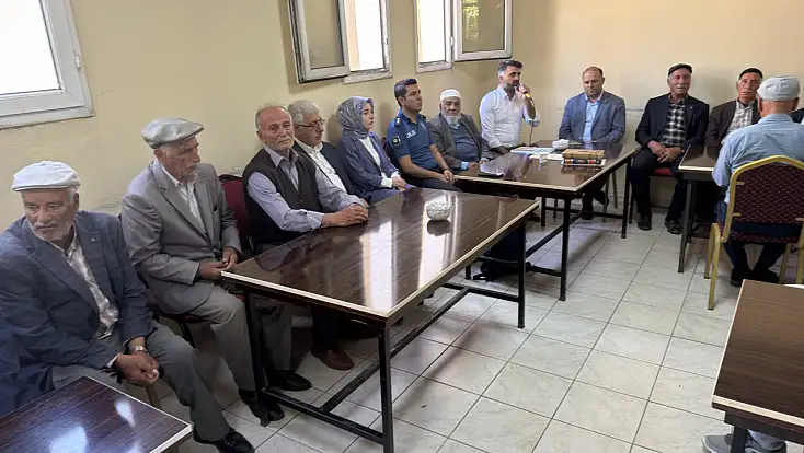 Kaymakam Kübra Baka Kılıç Yassıkaya köyüne taziye ziyareti